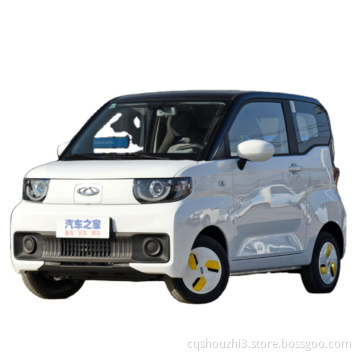 China Automobiles Chery QQ Ice Cream 2-4 Carter Electric Cars untuk Dewasa 4 Roda Mini EV Kereta Kecil Kenderaan Tenaga Baru Borong